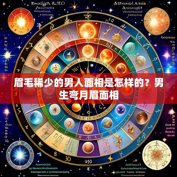 眉毛稀少的男人面相是怎样的？男生弯月眉面相