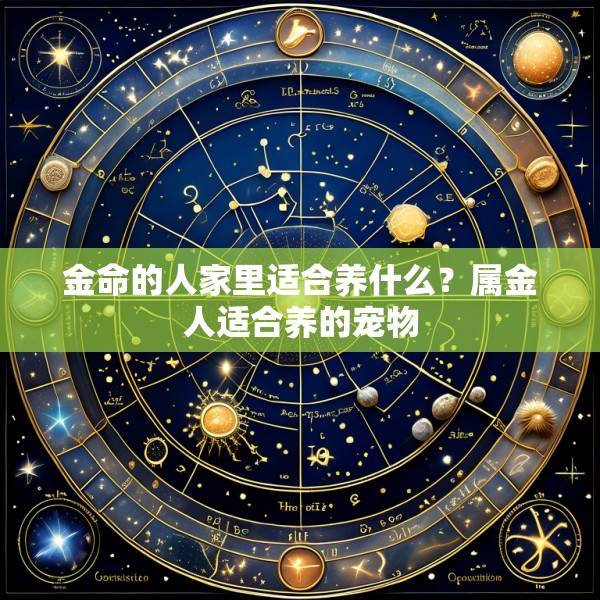 金命的人家里适合养什么？属金人适合养的宠物