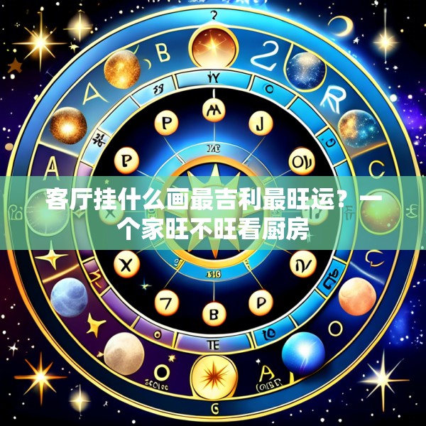 客厅挂什么画最吉利最旺运?一个家旺不旺看厨房