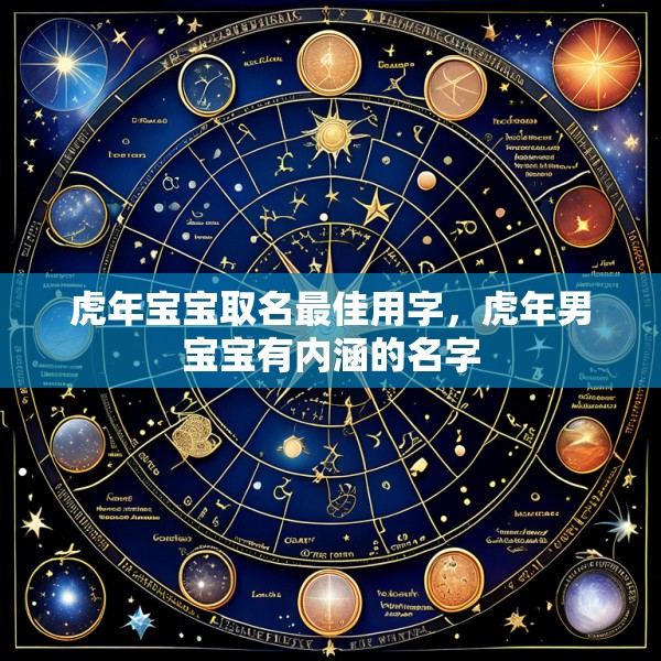 虎年宝宝取名最佳用字，虎年男宝宝有内涵的名字
