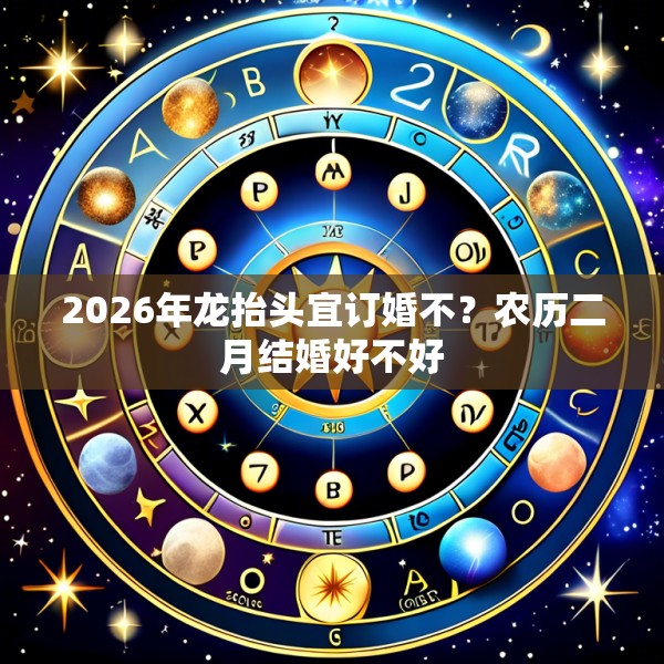 2026年龙抬头宜订婚不？农历二月结婚好不好