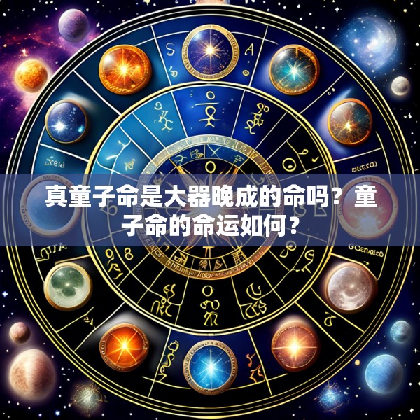真童子命是大器晚成的命吗？童子命的命运如何？
