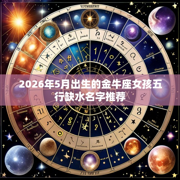 2026年5月出生的金牛座女孩五行缺水名字推荐
