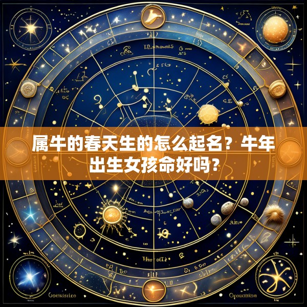 属牛的春天生的怎么起名?牛年出生女孩命好吗?
