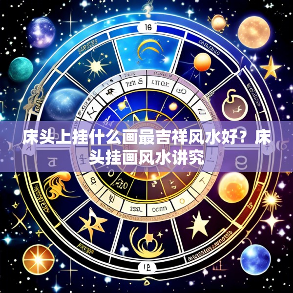 床头上挂什么画最吉祥风水好?床头挂画风水讲究