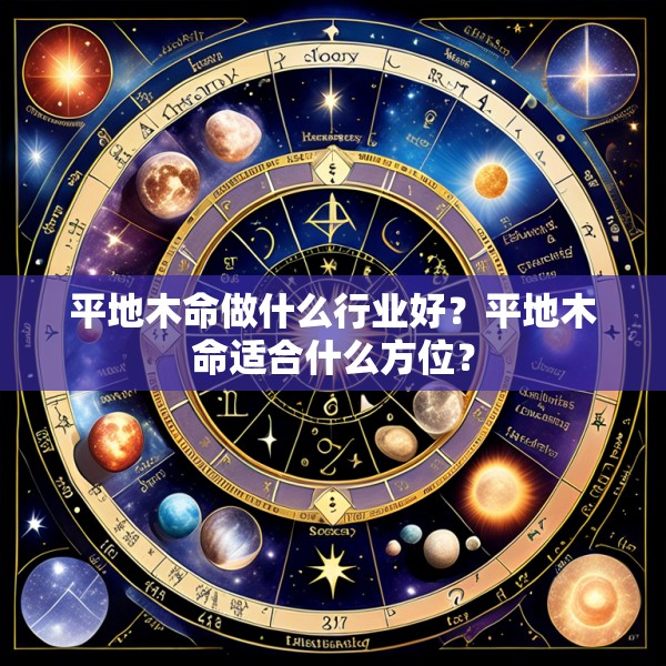 平地木命做什么行业好?平地木命适合什么方位?