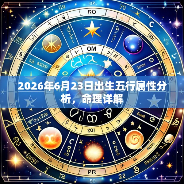2026年6月23日出生五行属性分析,命理详解