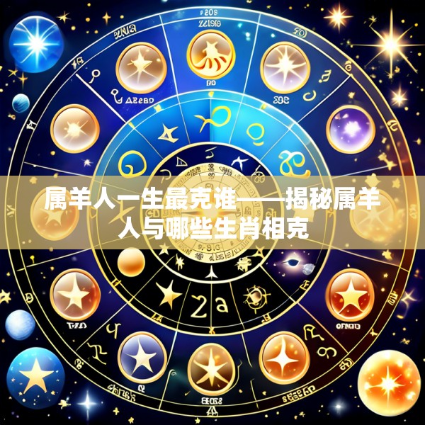 属羊人一生最克谁——揭秘属羊人与哪些生肖相克