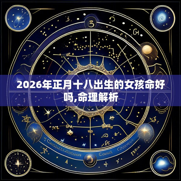 2026年正月十八出生的女孩命好吗,命理解析