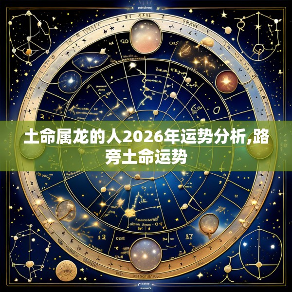 土命属龙的人2026年运势分析,路旁土命运势