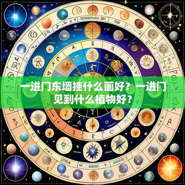 一进门东墙挂什么画好?一进门见到什么植物好?