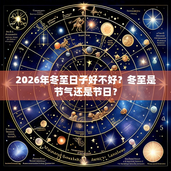 2026年冬至日子好不好？冬至是节气还是节日？