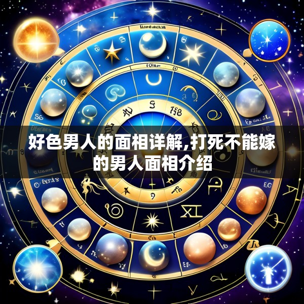 好色男人的面相详解,打死不能嫁的男人面相介绍