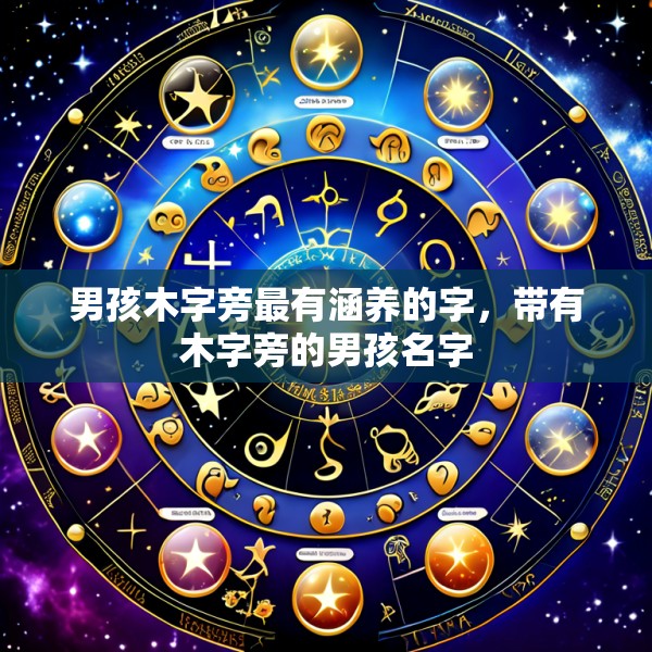 男孩木字旁最有涵养的字，带有木字旁的男孩名字