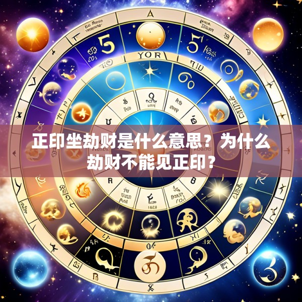 正印坐劫财是什么意思?为什么劫财不能见正印?