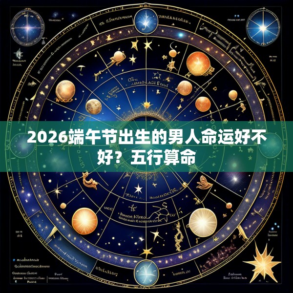 2026端午节出生的男人命运好不好？五行算命