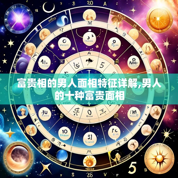 富贵相的男人面相特征详解,男人的十种富贵面相