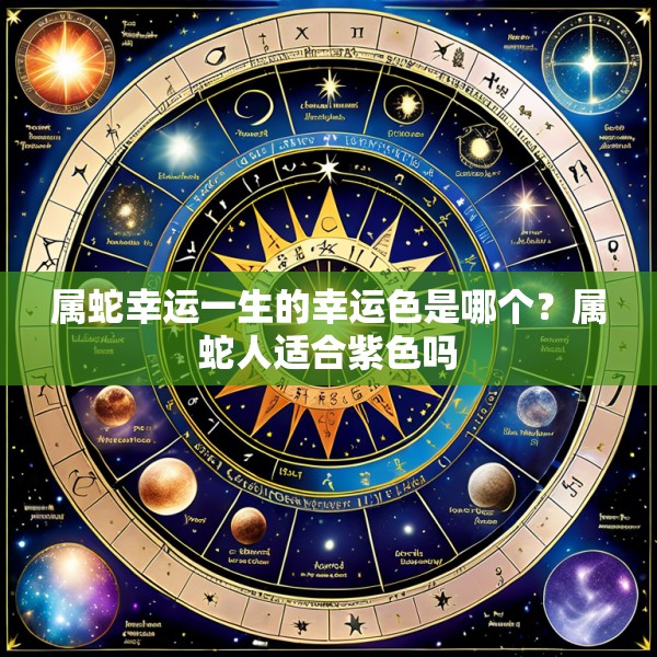 属蛇幸运一生的幸运色是哪个？属蛇人适合紫色吗