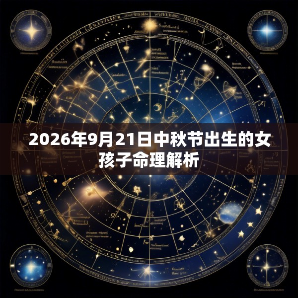 2026年9月21日中秋节出生的女孩子命理解析