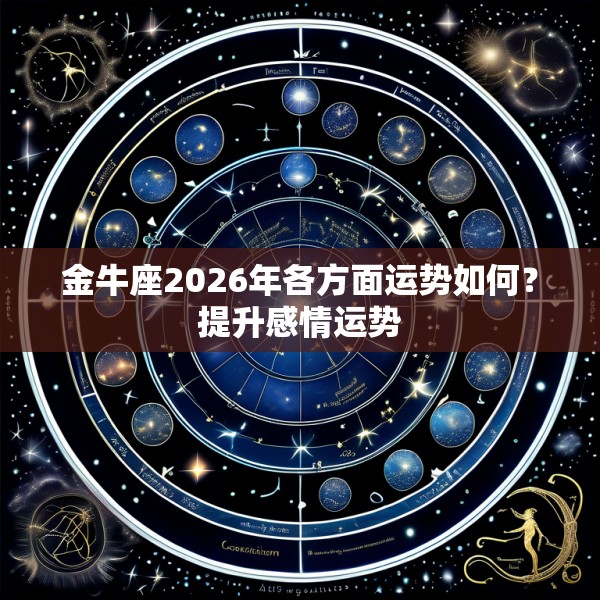 金牛座2026年各方面运势如何?提升感情运势