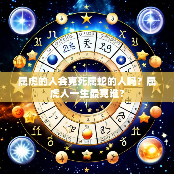 属虎的人会克死属蛇的人吗?属虎人一生最克谁?