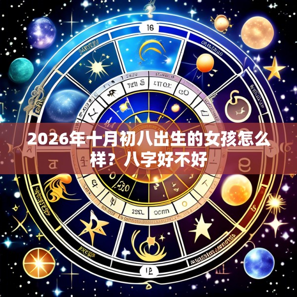 2026年十月初八出生的女孩怎么样?八字好不好