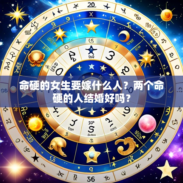 命硬的女生要嫁什么人？两个命硬的人结婚好吗？