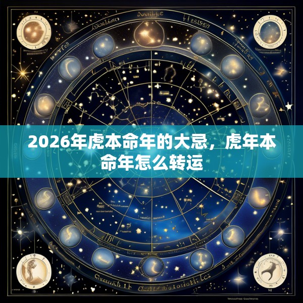 2026年虎本命年的大忌,虎年本命年怎么转运