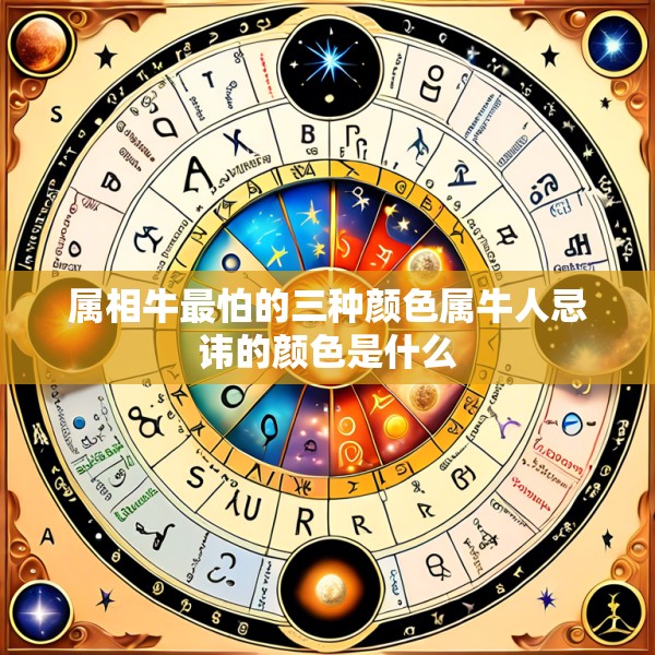 属相牛最怕的三种颜色属牛人忌讳的颜色是什么