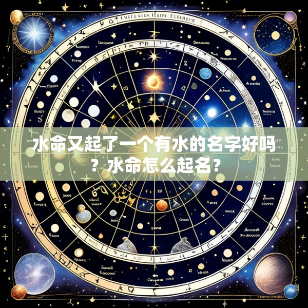 水命又起了一个有水的名字好吗?水命怎么起名?