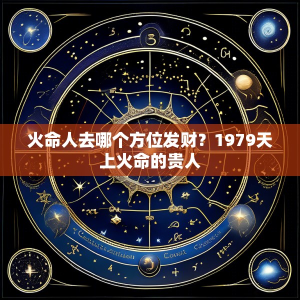 火命人去哪个方位发财？1979天上火命的贵人