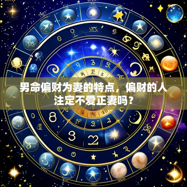 男命偏财为妻的特点，偏财的人注定不爱正妻吗？