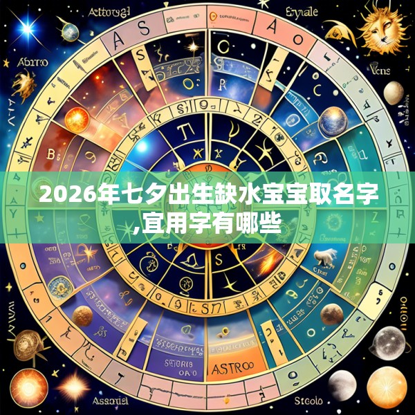 2026年七夕出生缺水宝宝取名字,宜用字有哪些