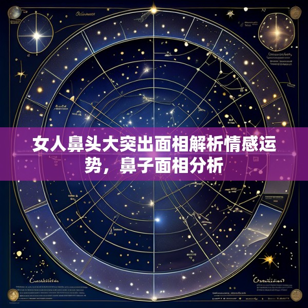 女人鼻头大突出面相解析情感运势,鼻子面相分析