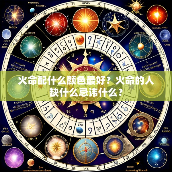 火命配什么颜色最好？火命的人缺什么忌讳什么？