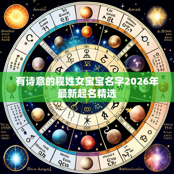 有诗意的程姓女宝宝名字2026年最新起名精选