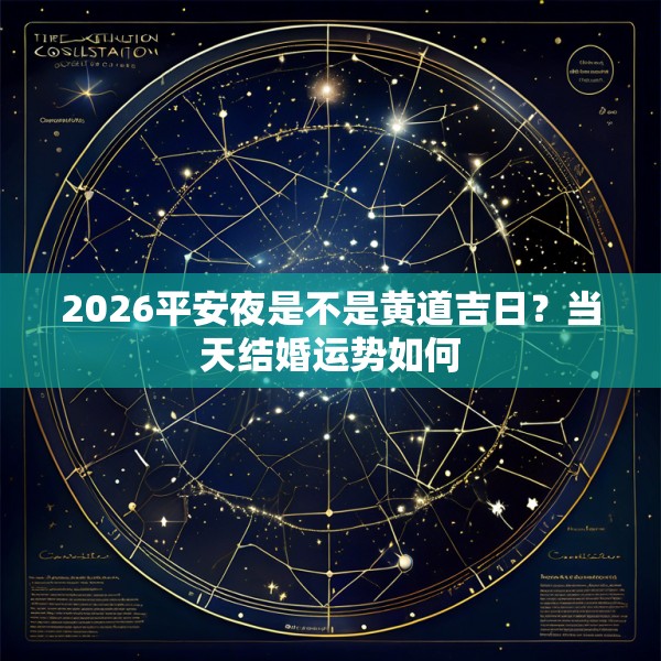 2026平安夜是不是黄道吉日?当天结婚运势如何