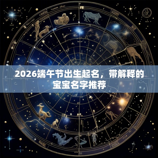 2026端午节出生起名，带解释的宝宝名字推荐