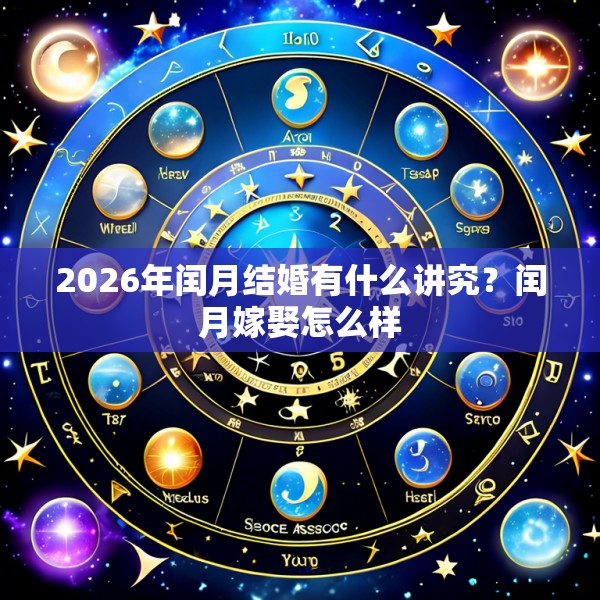 2026年闰月结婚有什么讲究?闰月嫁娶怎么样