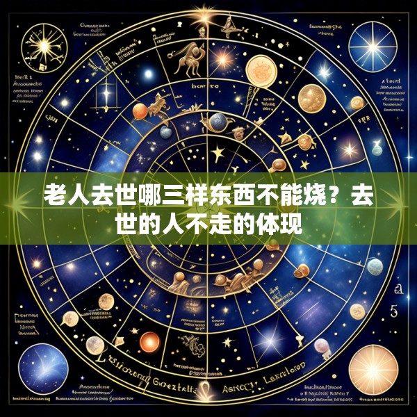 老人去世哪三样东西不能烧?去世的人不走的体现