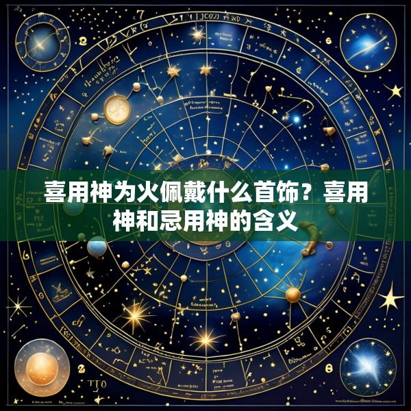 喜用神为火佩戴什么首饰？喜用神和忌用神的含义