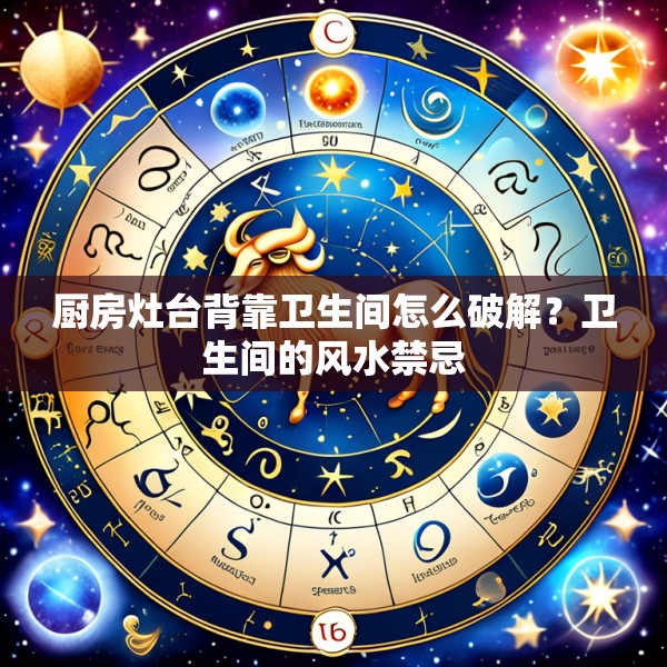 厨房灶台背靠卫生间怎么破解？卫生间的风水禁忌