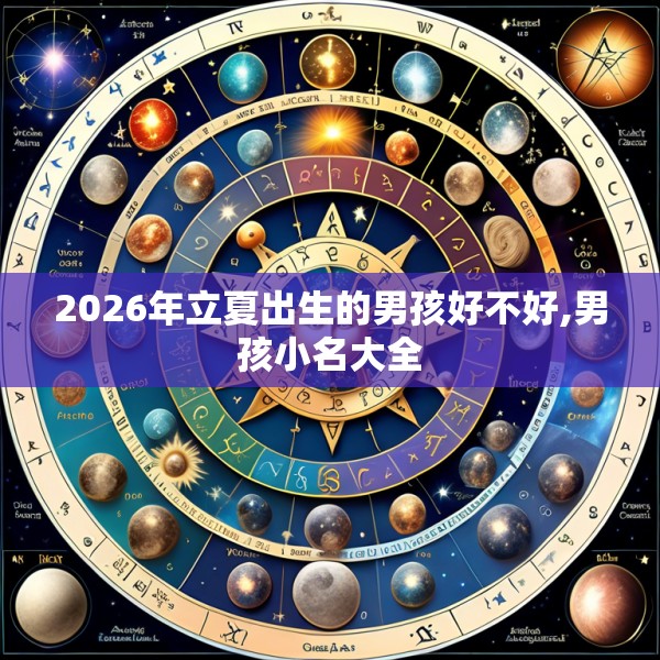 2026年立夏出生的男孩好不好,男孩小名大全