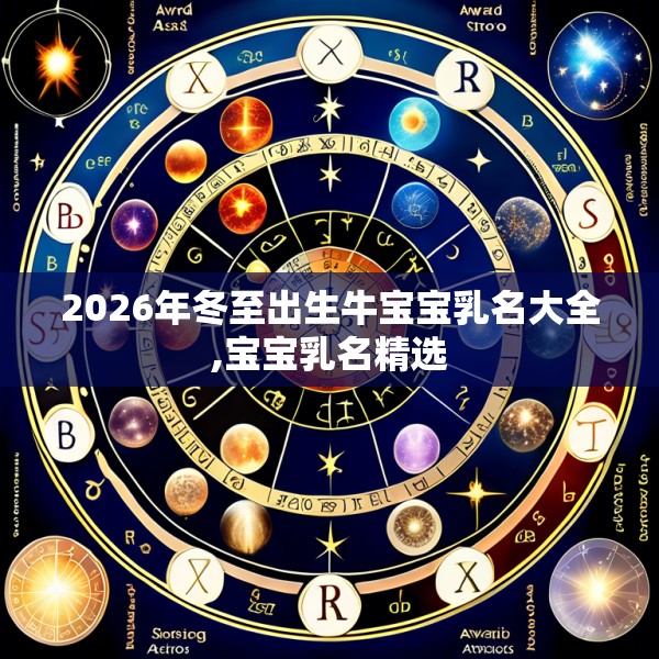 2026年冬至出生牛宝宝乳名大全,宝宝乳名精选