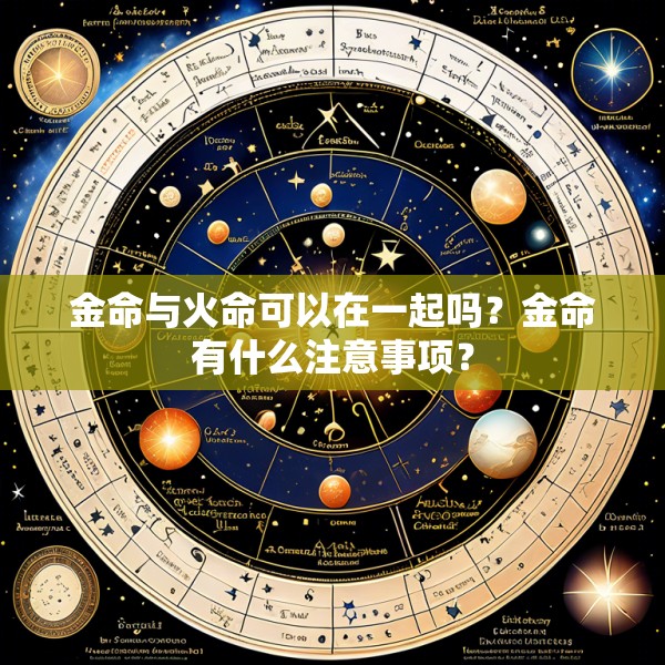 金命与火命可以在一起吗?金命有什么注意事项?