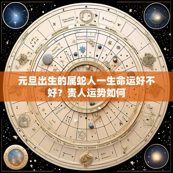 元旦出生的属蛇人一生命运好不好？贵人运势如何