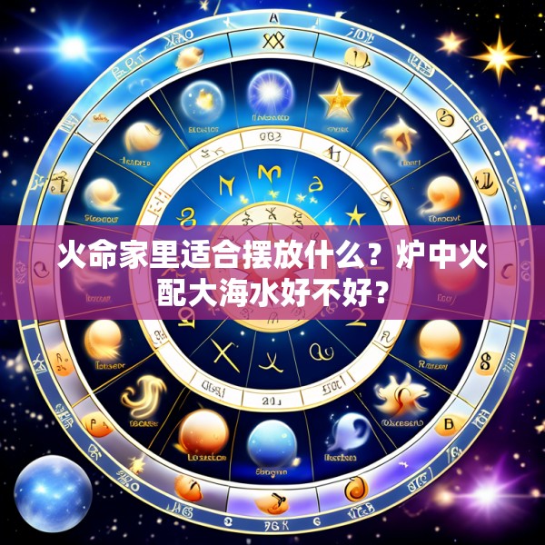 火命家里适合摆放什么?炉中火配大海水好不好?