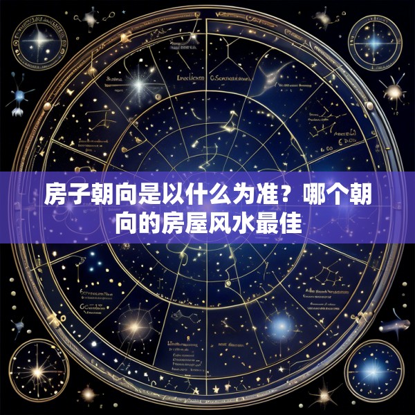 房子朝向是以什么为准？哪个朝向的房屋风水最佳