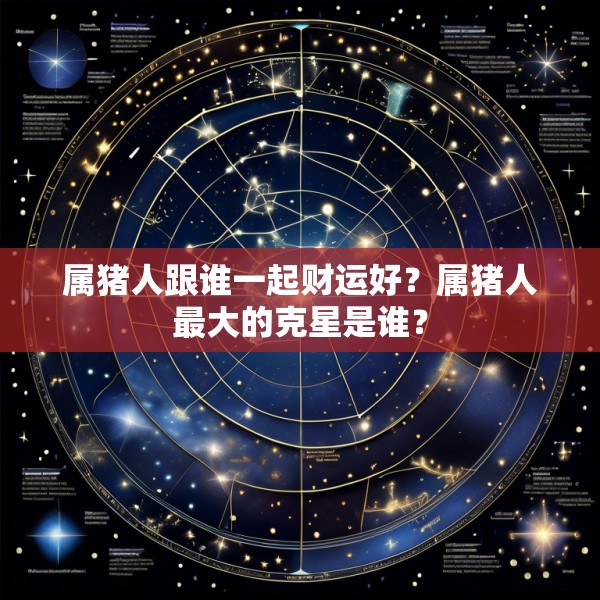 属猪人跟谁一起财运好?属猪人最大的克星是谁?