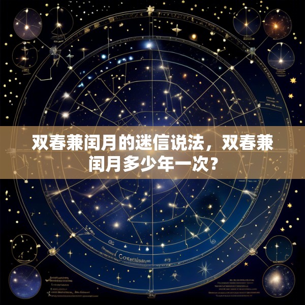 双春兼闰月的迷信说法,双春兼闰月多少年一次?